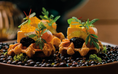 Gau&rsquo;gères truite fumée et brillat savarin