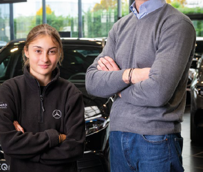La concession Mercedes de Dijon mise sur la jeunesse